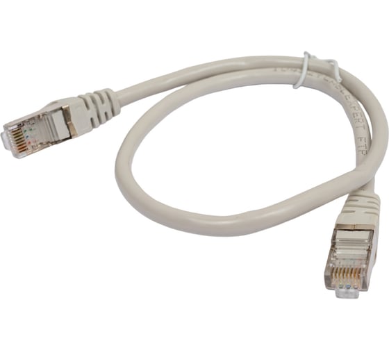 Многожильный патч-корд Cablexpert FTP кат.6, 0.5м, литой, серый PP6-0.5M