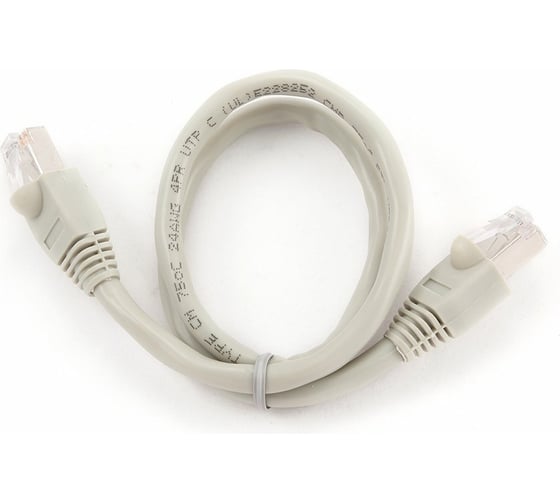 Многожильный патч-корд Cablexpert FTP кат.6, 0.5м, литой, серый PP6-0.5M