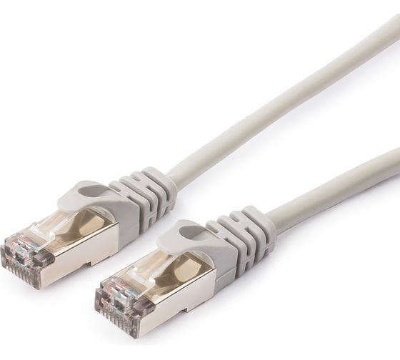 Многожильный патч-корд Cablexpert FTP кат.6, 10м, литой, серый PP6-10M