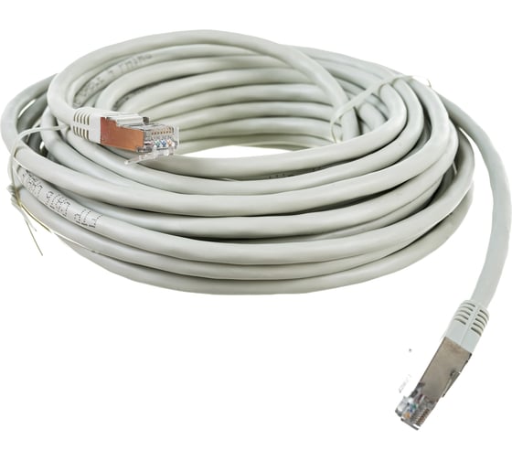 Многожильный патч-корд Cablexpert FTP кат.6, 10м, литой, серый PP6-10M