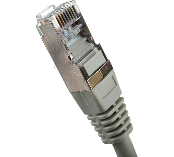 Многожильный патч-корд Cablexpert FTP кат.6, 10м, литой, серый PP6-10M