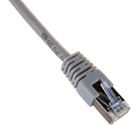 Многожильный патч-корд Cablexpert FTP кат.6, 1м, литой, серый PP6-1M