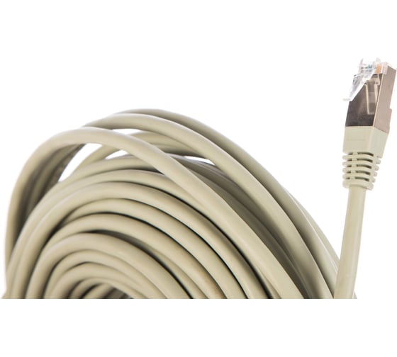 Многожильный патч-корд Cablexpert FTP кат.6, 20м, литой, серый PP6-20M