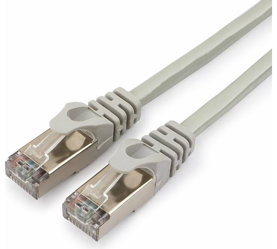 Патч-корд Cablexpert FTP кат.6, 3м, литой, многожильный серый PP6-3M
