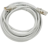 Многожильный патч-корд Cablexpert FTP кат.6, 5м, литой, серый PP6-5M