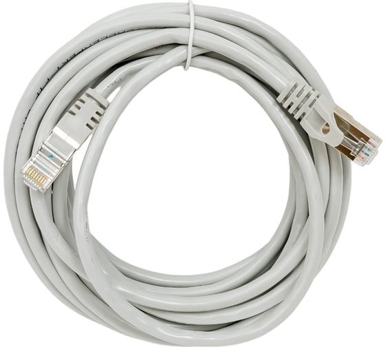 Многожильный патч-корд Cablexpert FTP кат.6, 5м, литой, серый PP6-5M