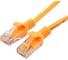 Многожильный патч-корд Cablexpert UTP кат.5e, 0.25м, литой, оранжевый PP12-0.25M/O 1
