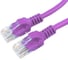 Многожильный патч-корд Cablexpert UTP кат.5e, 0.5м, литой, фиолетовый PP12-0.5M/V 1