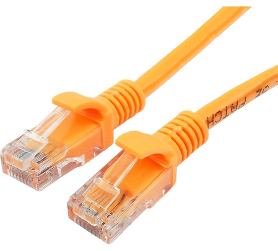 Патч-корд Cablexpert UTP PP12-1.1.5M/O кат.5e, 1.5 м, литой, многожильный оранжевый PP12-1.5M/O 1