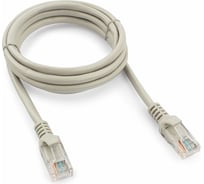 Многожильный патч-корд Cablexpert UTP кат.5e, 1.5м, литой, серый PP12-1.5M