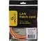 Многожильный патч-корд Cablexpert UTP кат. 5e, 1м, литой, оранжевый PP12-1M/O 3