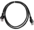 Многожильный патч-корд Cablexpert UTP кат.5e, 1м, литой, чёрный PP12-1M/BK 2