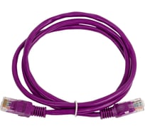 Многожильный патч-корд Cablexpert UTP кат.5e, 1м, литой, фиолетовый PP12-1M/V