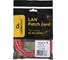 Многожильный патч-корд Cablexpert UTP кат.5e, 1м, литой, розовый PP12-1M/RO 2
