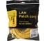 Патч-корд Cablexpert UTP кат.5e, 20м, литой, многожильный жёлтый PP12-20M/Y 2