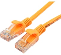 Многожильный патч-корд Cablexpert UTP кат.5e, 2м, литой, оранжевый PP12-2M/O