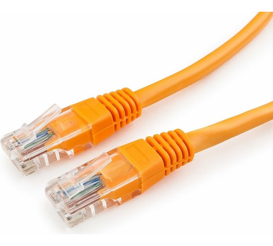 Многожильный патч-корд Cablexpert UTP кат.5e, 2м, литой, оранжевый PP12-2M/O