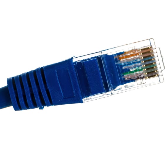 Патч-корд Cablexpert UTP кат.5e, 30м, литой, многожильный синий PP12-30M/B