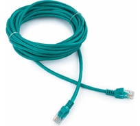 Многожильный патч-корд Cablexpert UTP кат.5e, 5м, литой, зелёный PP12-5M/G