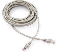 Многожильный патч-корд Cablexpert UTP кат.6, 10м, литой, серый PP6U-10M