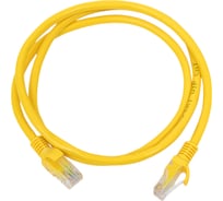 Патч-корд Cablexpert UTP кат.6, 1м, литой, многожильный жёлтый PP6U-1M/Y