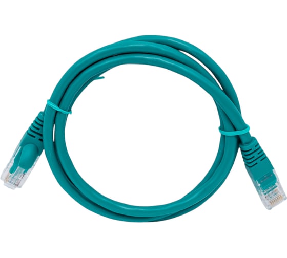 Многожильный патч-корд Cablexpert UTP кат.6, 1м, литой, зелёный PP6U-1M/G