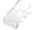 Вилка Cablexpert RJ-45 8P8C LC-8P8C-001 3-зубца кат.5e, 6 мкрн для одножильного кабеля 100 шт. LC-8P8C-001 (3-fork) 4