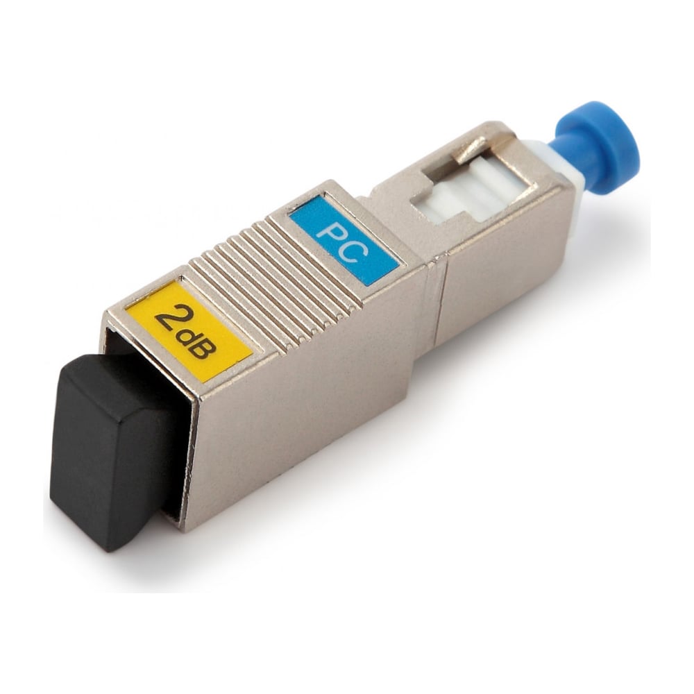 Волоконно-оптический аттенюатор Hyperline ATT-SC-SC-PC-2dB SC-SC, UPC ...