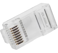Коннекторы SUPRLAN 8P8C U/UTP Cat.6 3U (RJ-45) (100 pcs) 10-0206