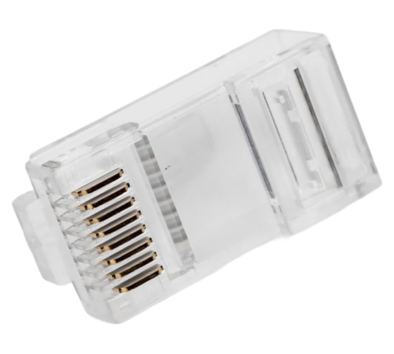 Коннекторы SUPRLAN 8P8C U/UTP Cat.6 3U (RJ-45) (100 pcs) 10-0206