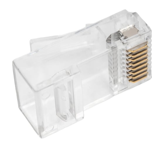Коннекторы SUPRLAN 8P8C U/UTP Cat.6 3U (RJ-45) (100 pcs) 10-0206