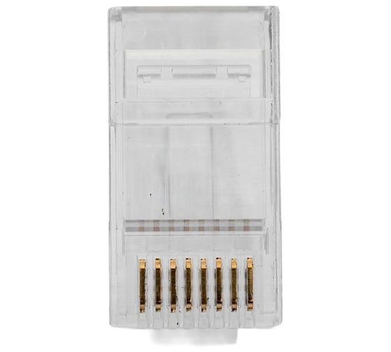 Коннекторы SUPRLAN 8P8C U/UTP Cat.6 3U (RJ-45) (100 pcs) 10-0206