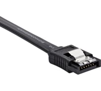 Кабель Telecom sata m - sata m 3.0v 7 pin угловой разъем 0.5m TUS705-0.5M