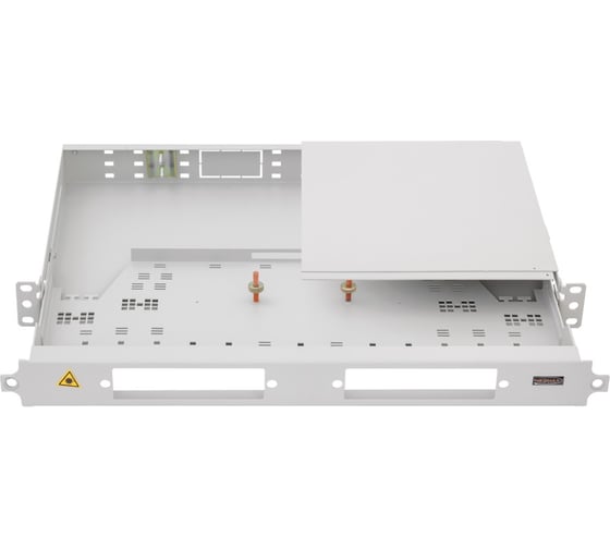 Оптический кросс NIKOMAX 19, выдвижной, стальной, серый TFB-RMC-1U
