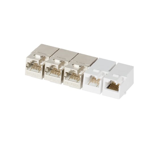 Соединитель типа Keystone для системы мониторинга NIKOMAX неэкранированный, белый NMC-KJUD55C-LS-WT 1