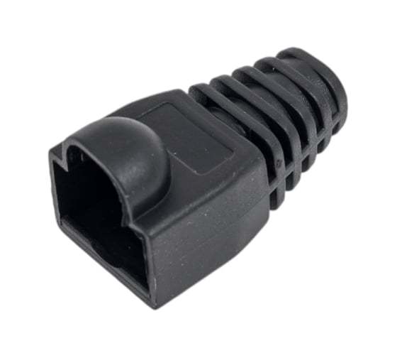 Изолирующий колпачок Ripo для разъемов rj-45, чёрный, диаметр 6,1 мм (по 50 шт.) 003-400025/50 1