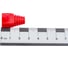 Изолирующий колпачок Ripo для разъемов rj-45, красный, диаметр 6,1 мм (упк. 10шт.) 003-400030/10 5