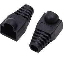 Изолирующий колпачок Ripo для разъемов rj-45, чёрный, диаметр 6,1 мм 003-400025