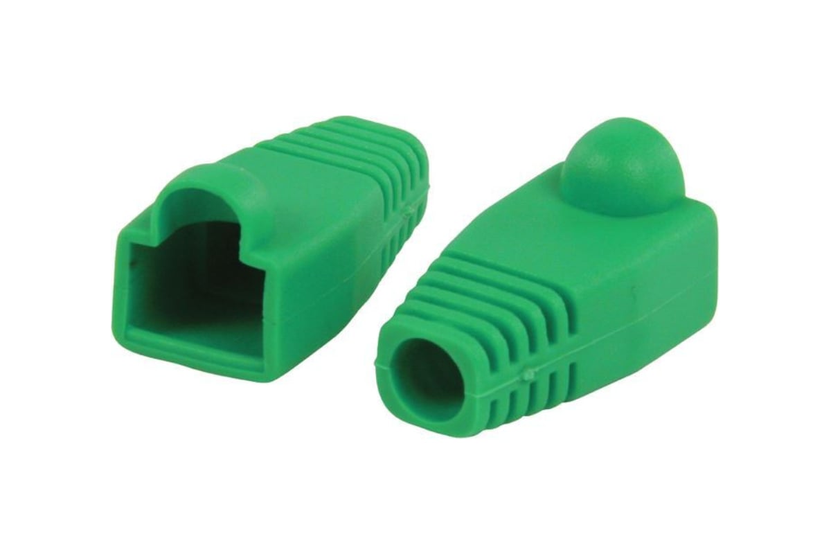 Изолирующий колпачок Ripo для разъемов rj-45, зеленый, диаметр 6,1 мм ...