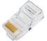 Сквозной (проходной) коннектор rj-45 (8p8c) Ripo cat.5e, универсальные ножи (упк.20шт.) 003-400034/20 1