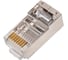Экранированный коннектор rj-45 (8p8c) Ripo (по 20шт) 003-400007/20 3