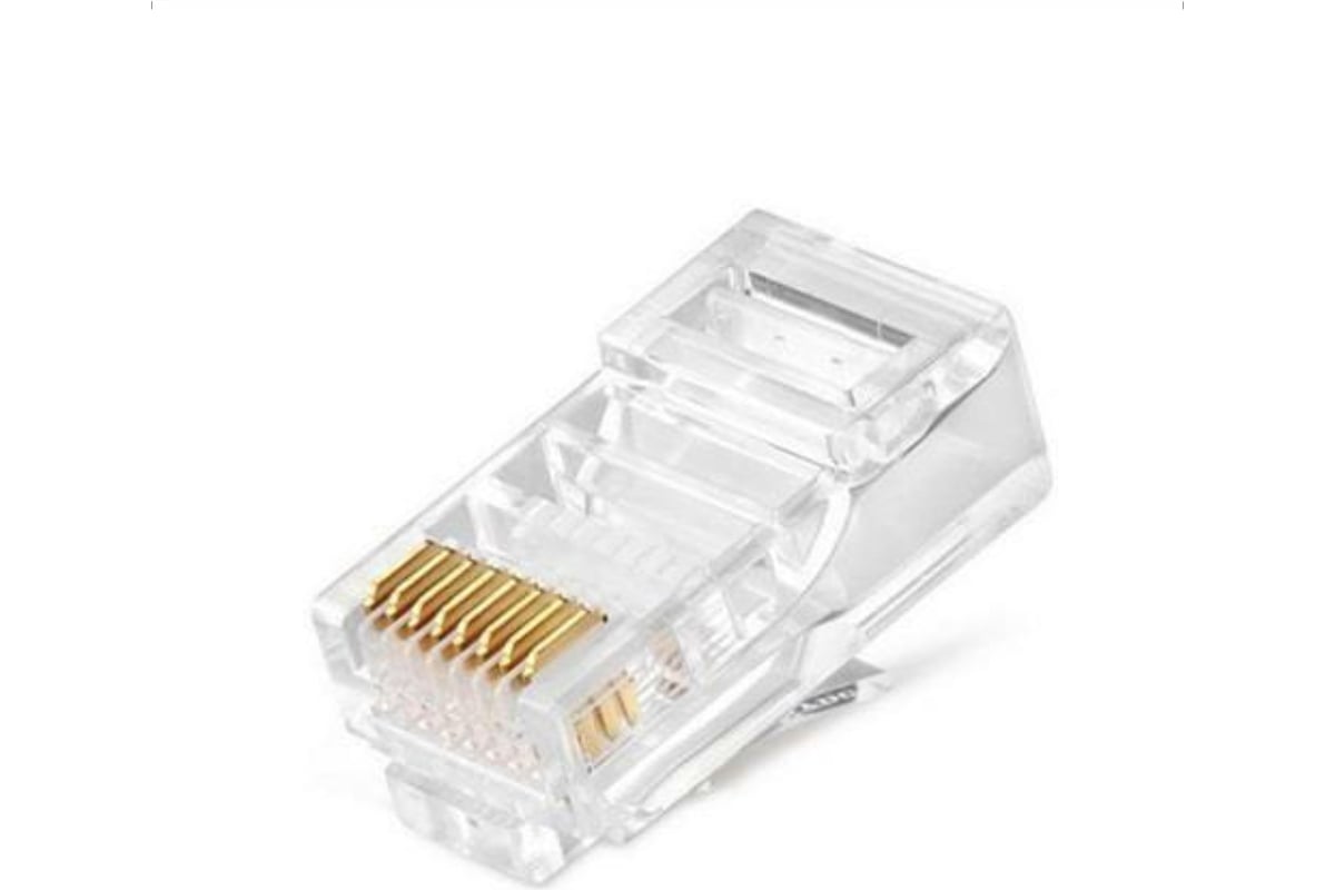 Коннектор rj-45 (8p8c) Ripo cat.6 (по 50 шт) 003-400006/50 - выгодная ...
