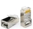 Экранированный коннектор rj-45 (8p8c) Ripo cat.5e, покрытие 3мкд (по 5 шт.) 003-400022/5 1