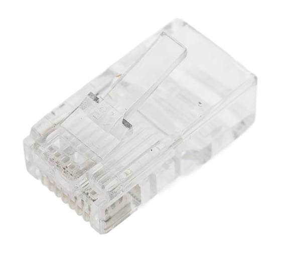 Коннектор rj-45 (8p8c) Ripo cat.5e, покрытие 3мкд, универсальные ножи ( по 50 шт) 003-400021/50