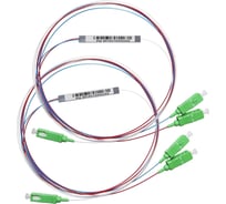 Оптический сплиттер SUPRLAN PLС 1x2, 0.9мм, гильза, SC/APC уп. 2шт. 09-0414-2