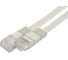 Плоский патч-корд Ripo utp4 cat 6, rj45-rj45, 5,0 m, pvc (белый) 003-300142 1