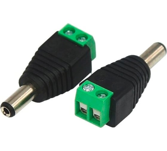 Разъем питания штекер Ripo 2.1x5.5 с клеммной колодкой под винт 005-200031/2500 1