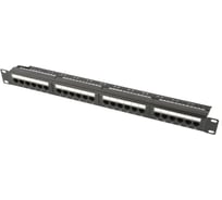 Патч-панель Ripo 19", 1u, 24 порта, cat.6 (класс e), 250мгц, rj45/8p8c, 110/krone, t568a/b 003-100037