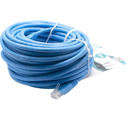 Патч-корд utp OXION cat6 24awg 15m OX8P8C15CAT6