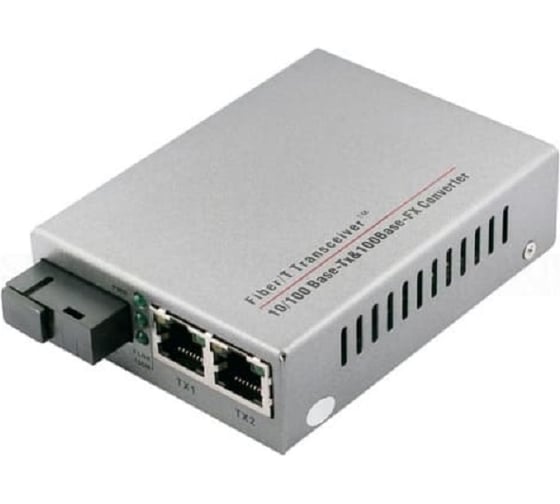 Оптический медиаконвертер OSNOVO OMC-100-21S5b Fast Ethernet. sct1294 1